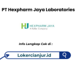 Lowongan Kerja PT Hexpharm Jaya Laboratories (A Kalbe Company) 2026
