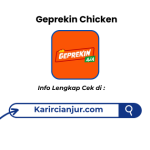 Lowongan Kerja Geprekin Chicken Terbaru 2026